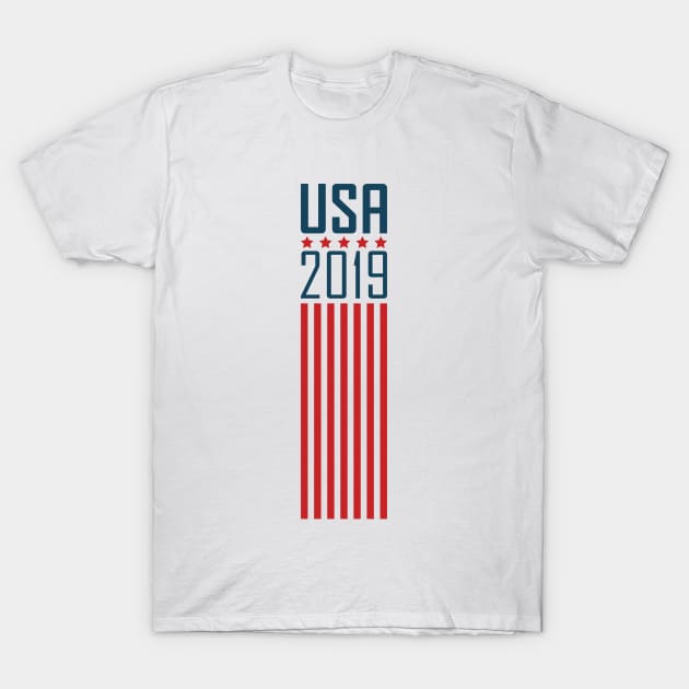 USA 2019 T-Shirt by snapoutofit